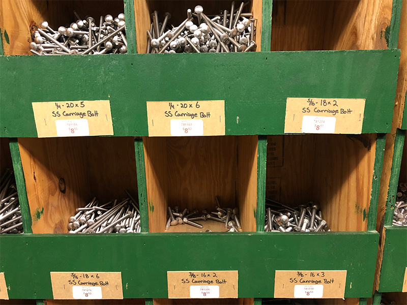 Stainless Steel Lag Carriage Bolts